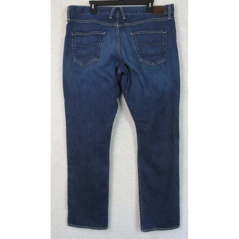 Mens Agave Copper Spitfire Relaxed Straight Jeans Pants Blue USA Made Size 40x36
